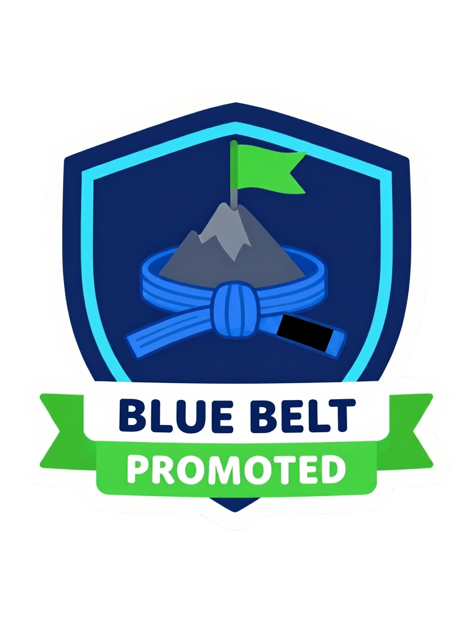 Blue Belt badge