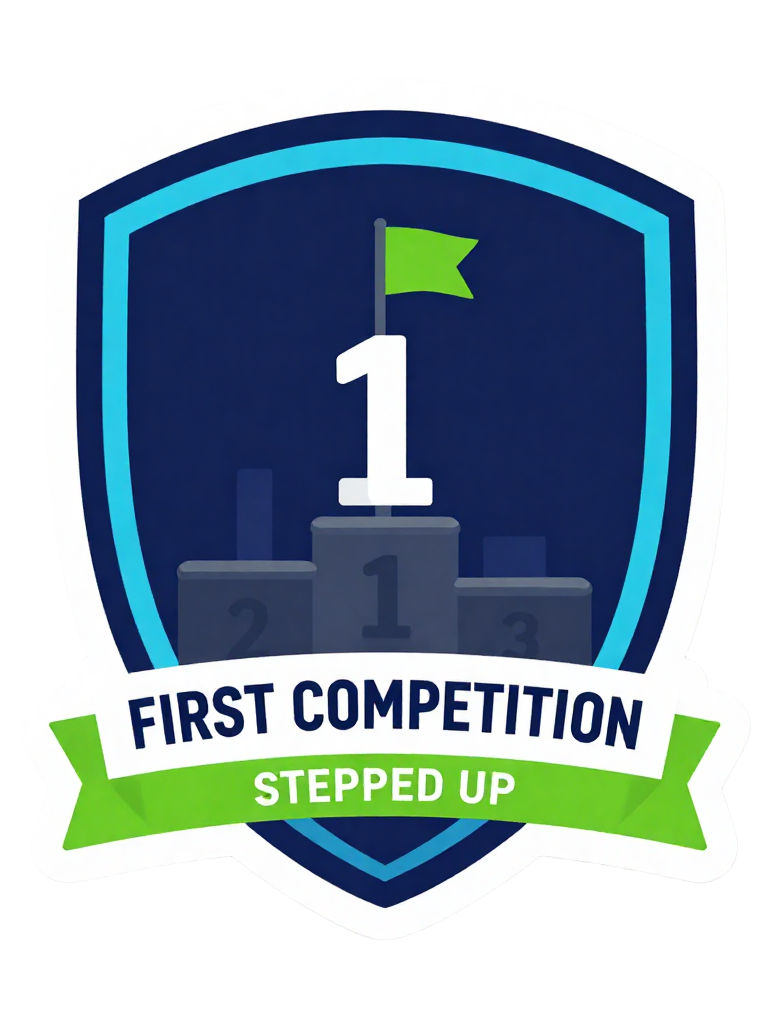 First Competition badge
