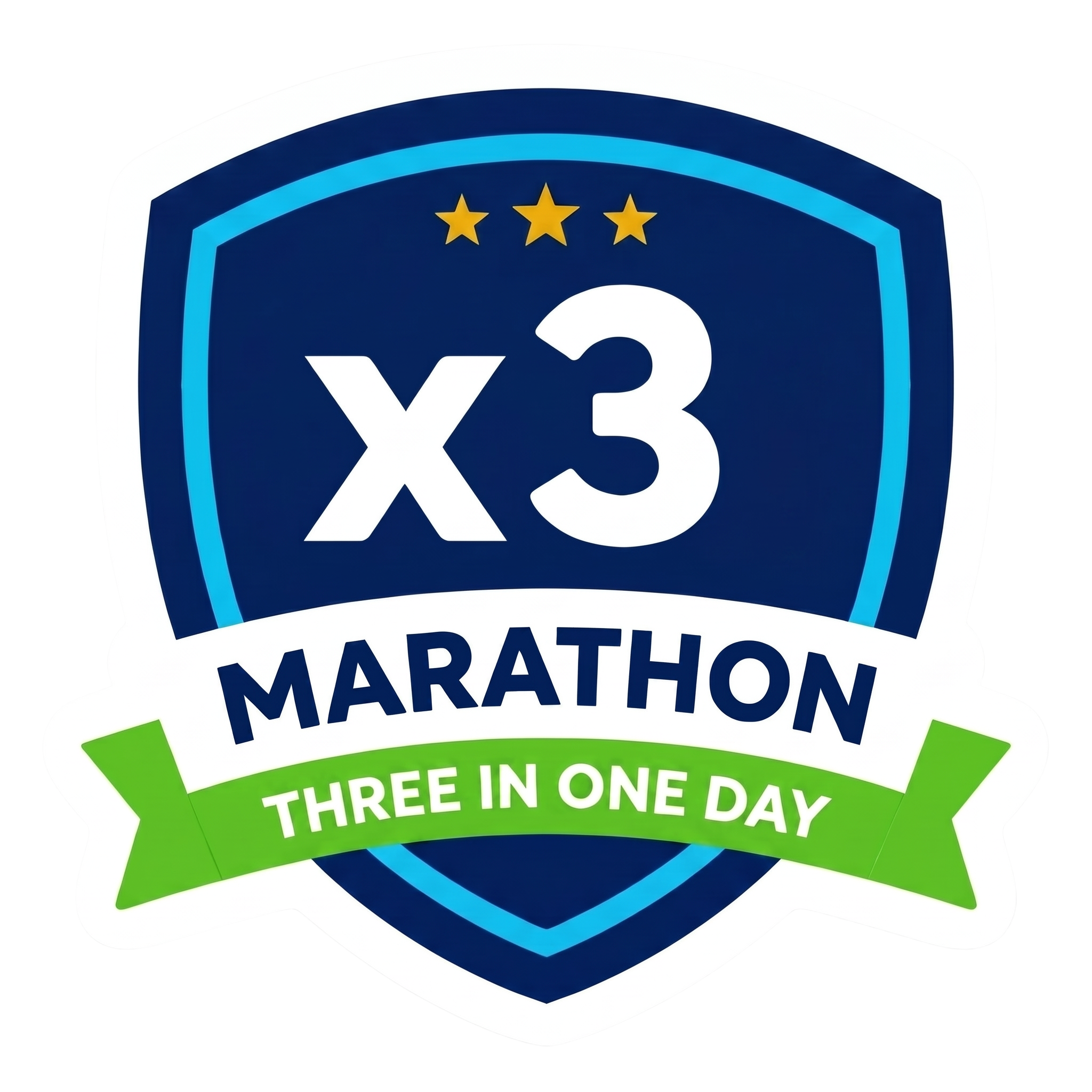 Marathon badge